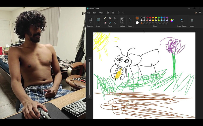 NANDgasm: Berkongsi Skrin Komputer Saya Semasa Saya Cuba Melukis Seluar Dalam...