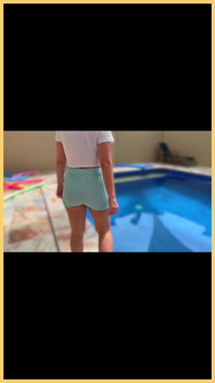 Wifey Wet Shirt in the Pool with Perfect Braless Tits