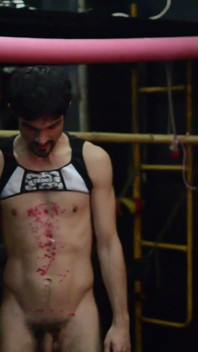 Bearded Master Enslaves Boy and Puts Him Through Extreme BDSM in a Dungeon. CBT, Spanking, Humiliation, Wax, and Piss.