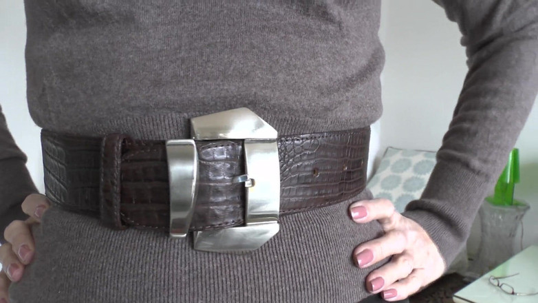 Lady Victoria Valente: Belt Fitting in the Living Room, Part 2, Lady Victoria Valente