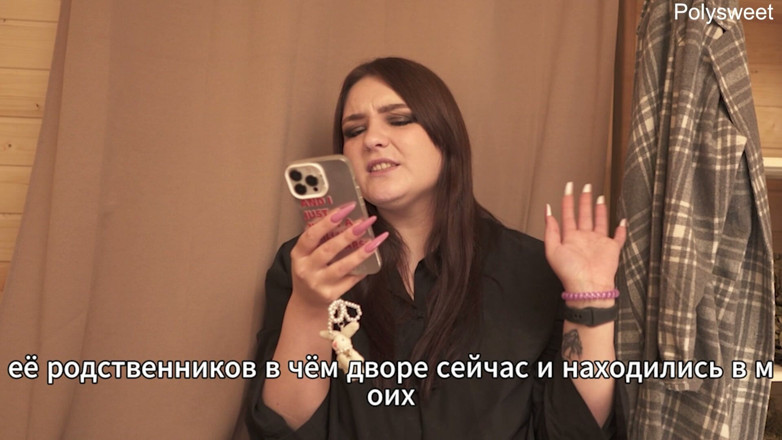 Polly Sweet: Porn Story - She Cheats on Him in the Car!(russian, Doll,...