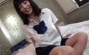 Asiatiques: Hairy asian babe loves riding her lover&amp;#039;s cock