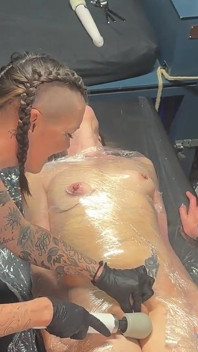 Sub Girl Mummified and Tormented
