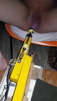Pregnant Fucking Machine