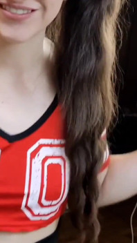 Shy Shanaxnow in Pigtails Enjoy Being Fingering Her Pussy