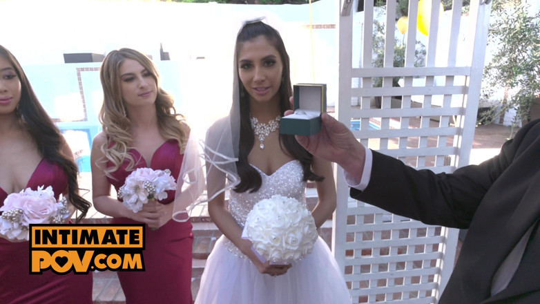 Its POV: Unforgettable Wedding Fuck Session with Three Babes Gianna Dior, Kristen...
