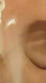 Milk Shower (ass and Tits Worship) Natural Beauty