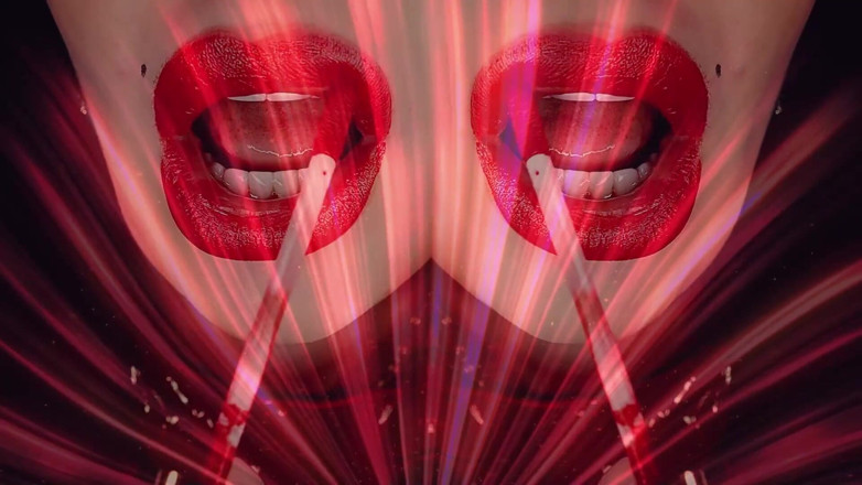 Goddess Misha Goldy: Mesmerizing ASMR! Red lipserizing with JOI!
