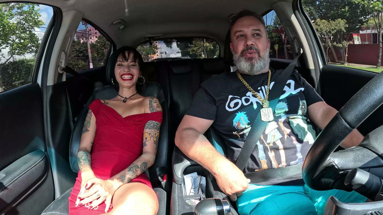 Binho Ted: Queen Kimi Hitched a Ride and Put on an Anal...