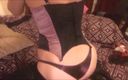 Sexy O2: 690 (ii) - Fransız sürtük fetiş saten külotuyla giyinik seks yapıyor