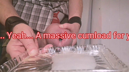 Monster_Meat_: Kendini sikiyor boşalıyor!