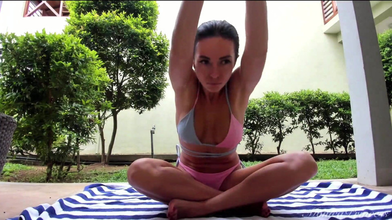 Princess Monica: Yoga Bends That'll Make You Hard