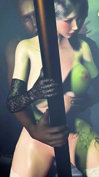 Black Vs Lustful Animation: the Goddess Experience - 3D Animation Hentai