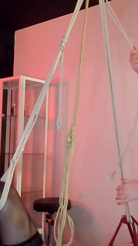 Padrona Acanthus E Schiava Sissy Shibari