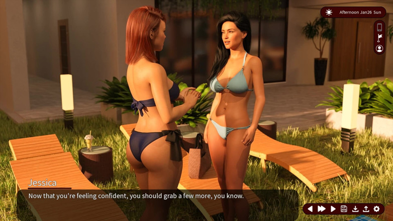 Dirty GamesXxX: กระซิบแห่งความปรารถนา: บทเรียนว่ายน้ําสําหรับเมียสุดฮอต - ตอนที่ 31