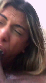 Cum in My Trans Girlfriend's Mouth