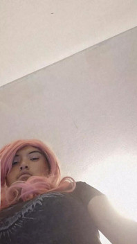 Trans Crossdresser Kamaya Riding Dildo