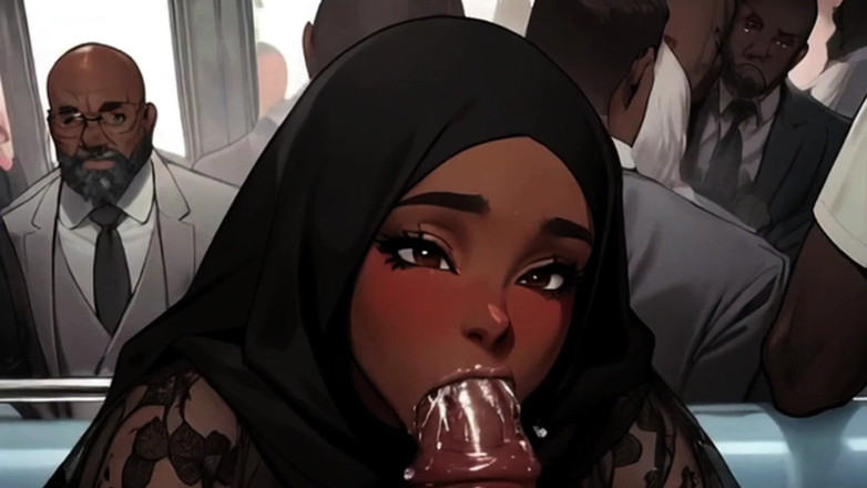 Spicy Toons: Phụ nữ Ethiopia tôn thờ con cu đen trên eid trong...