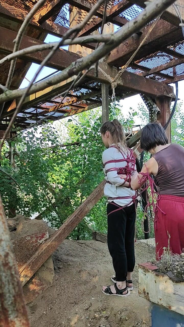 FenekManul: Shibari Princess pergi ke luar ruangan