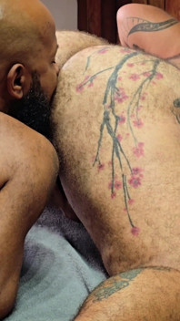Bearded stepfather Getting Into the Tattooed Bear