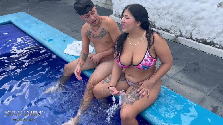 Bigboobssex: My Indian Stepsister Is Tanning by the Pool on a...