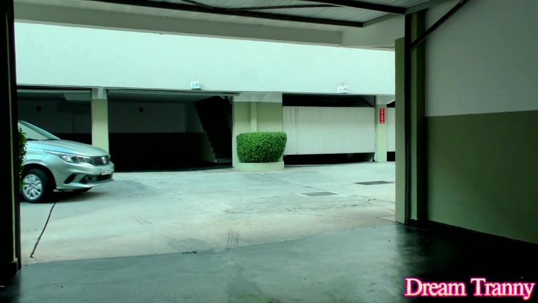 Dream Tranny: Morena Lily Connor esmaga duro com seu filho da puta