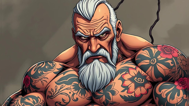 Erotic Man: Ai Muscle and Fantasy Tatoo Men