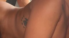 Interrracial Threesome with Curvy Latina Carla Morelli and Raul Bud