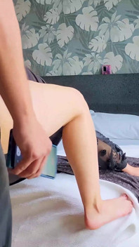 Tvrdý sex po výprasku jako ta malá děvka, kterou je (část 3)