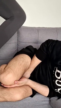 Ballbusting Session Socks #1: Kicking, Slapping & Squezezing