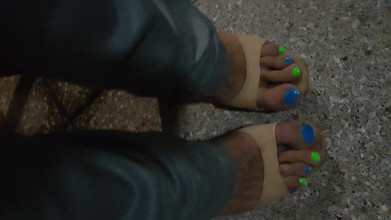 Mutsakin: Sexy füße im wedge