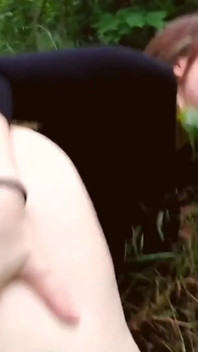 Horny Curvy Teen Fucked the First Comer in a New City