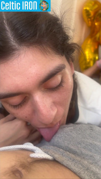 Completa experiencia de novia Aubry Babcock facial en primer plano vol.8