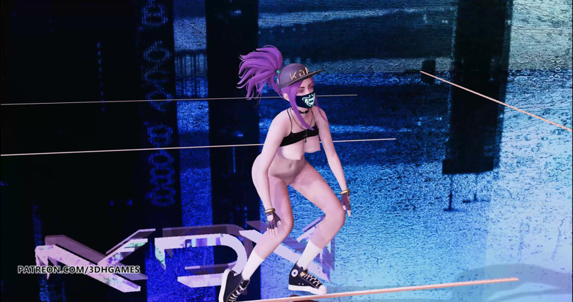 3D-Hentai Games: [MMD] Chung ha - bicycle KDA Ahri Akali Evelynn เต้นป๊อปเกาหลีเซ็กซี่ร้อนแรง 4K League of...