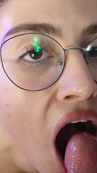 Rough BJ Face Fucking Doggy Cum in Mouth