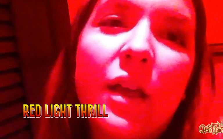 Red-lit Thrill: Public Bathroom Masturbation at the Club (Wild Phoenix)