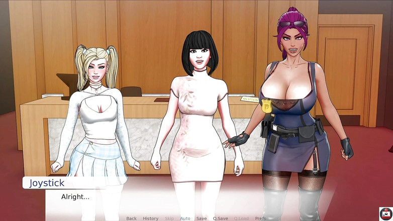 Joystick Cinema: Devine Heel - pt 18 - 이 대머리 섹스!!!!