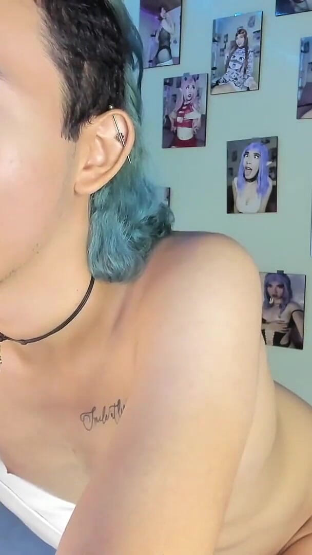 Submissive Sissy Having a Dirty Talk and Changing Clothes (Sofi Elf queen)