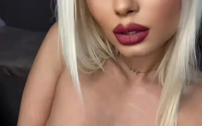 RyderWilder: Hot Blonde Home Alone and Horny