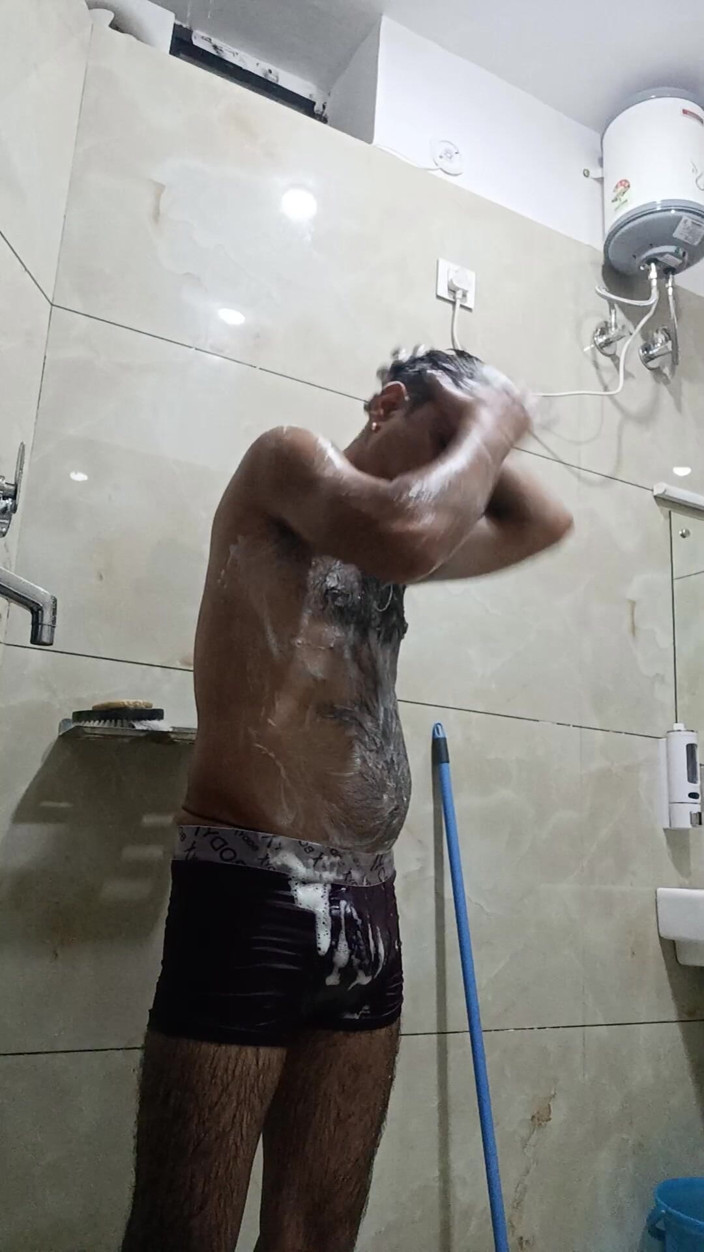Rajasthani-old-lover: Indický policista v plné masti náladě