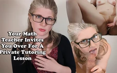 Your Math Teacher Invites You Over for a Private Lesson