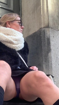End of Winter Panty Flash
