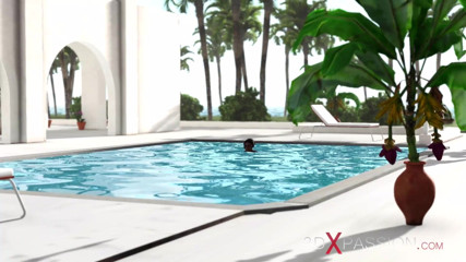 3dxpassion: Group sex on the island. Black big guys fuck hard...