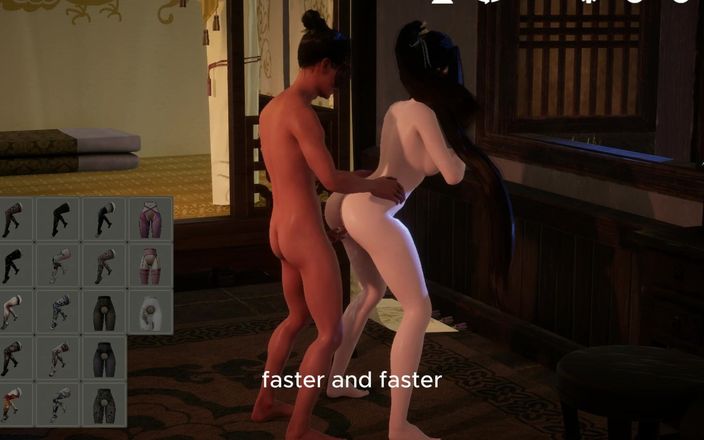 Nyibukai: 美しい女性崔穎穹とのセックス