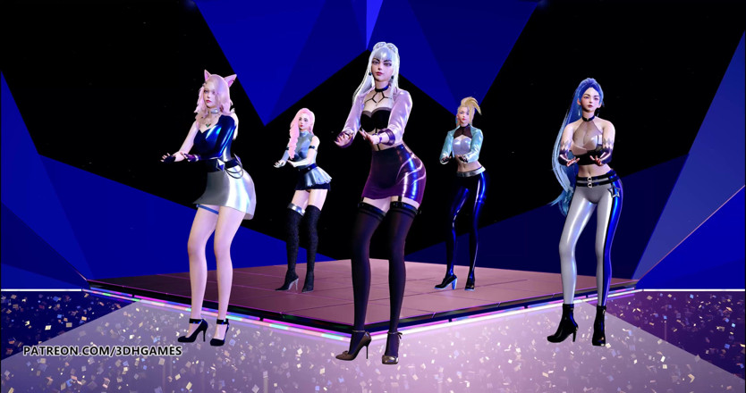3D-Hentai Games: [MMD] STAYC - So bad striptease 4k 60fps