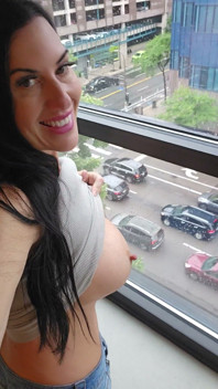 I Love Showing My Boobs to Unsuspecting People Heehee!