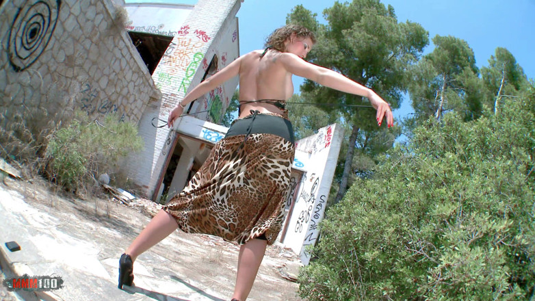 MMM100: Cristal Cherry: Great Blonde Cristal Cherry Doing a Strip in...