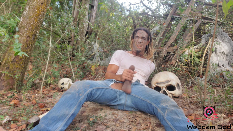 Arthur Eden aka Webcam God: Kontol zombie (4k)