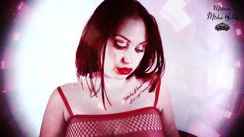 Goddess Misha Goldy: My red kisses on you