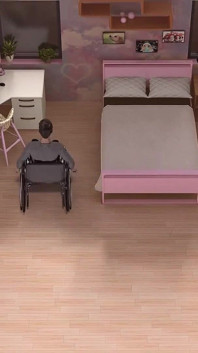 Prisonnier à domicile : la femme est super sexy et le mari est en fauteuil roulant, est-ce qu’elle va lui rester fidèle - épisode 2